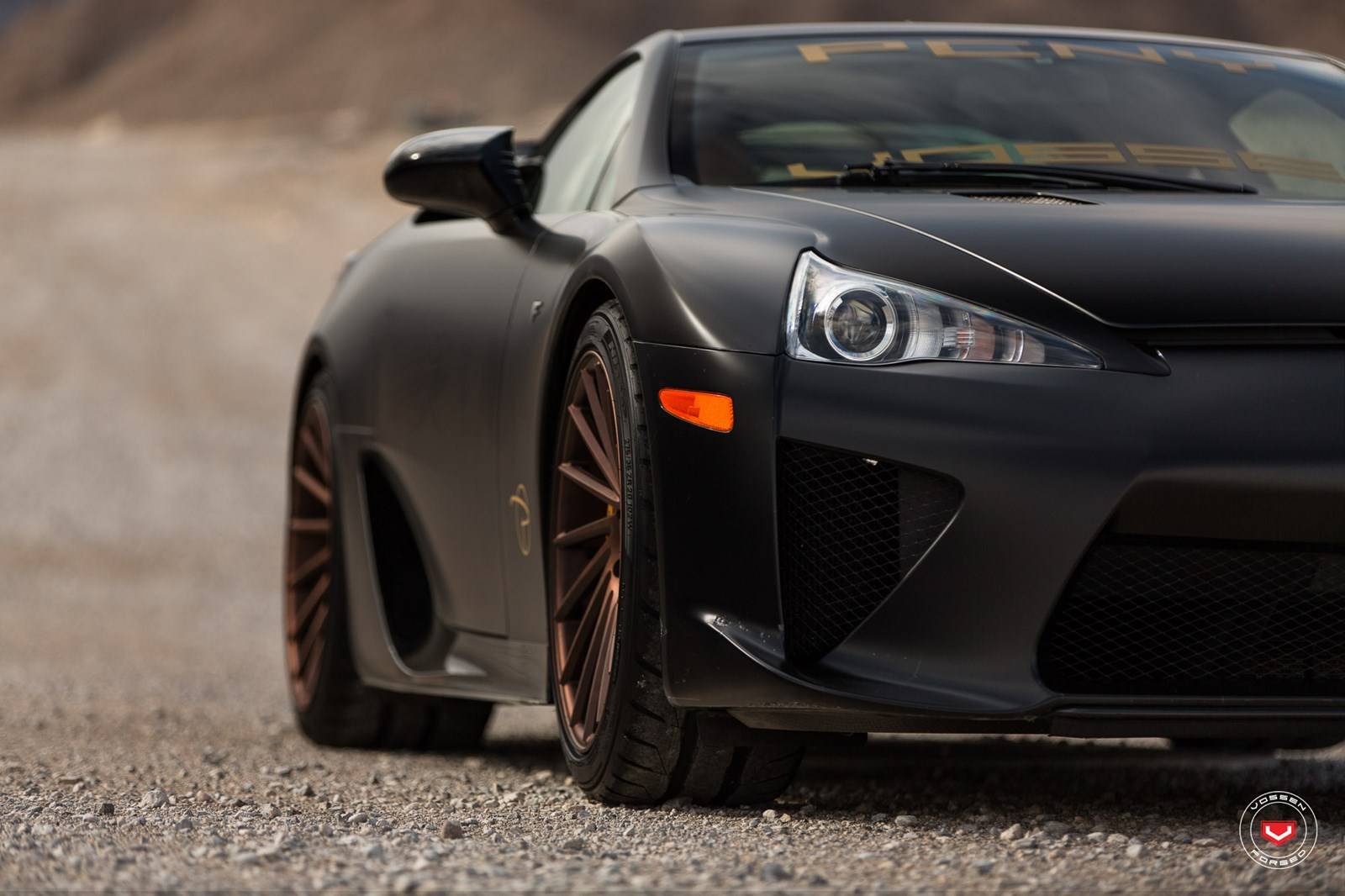 Lexus LFA черный